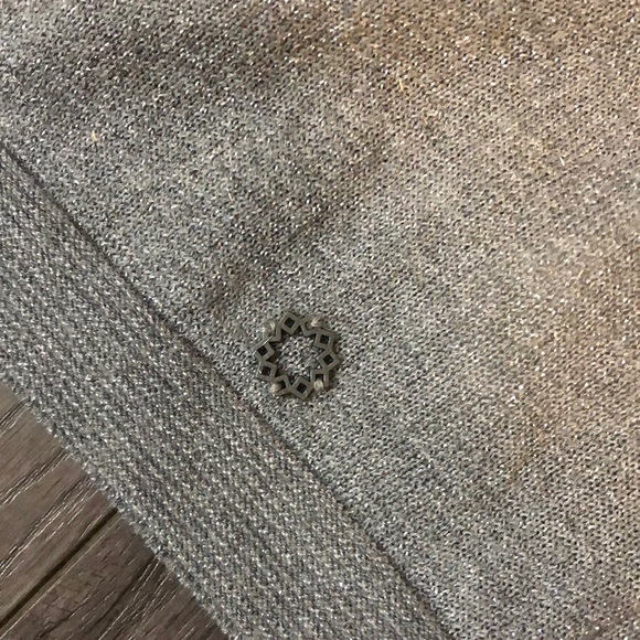 Anthropologie NUMPH amila shine knit sweater top S - Picture 4 of 7